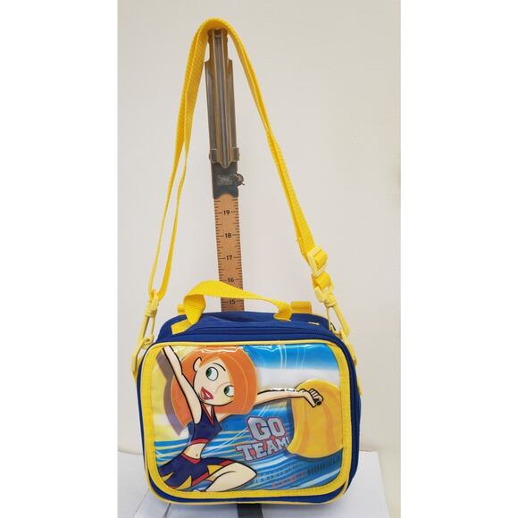 Disney Other - Rare Kim Possible Cheerleader Lunch Bag Box Soft Vinyl Vintage Disney